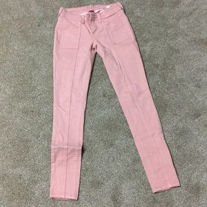 Pink jeans